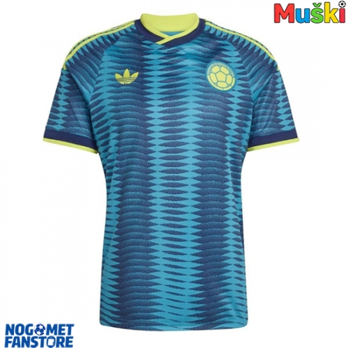 Kolumbija Gostujuci Dres SP 2026 Kratak Rukav